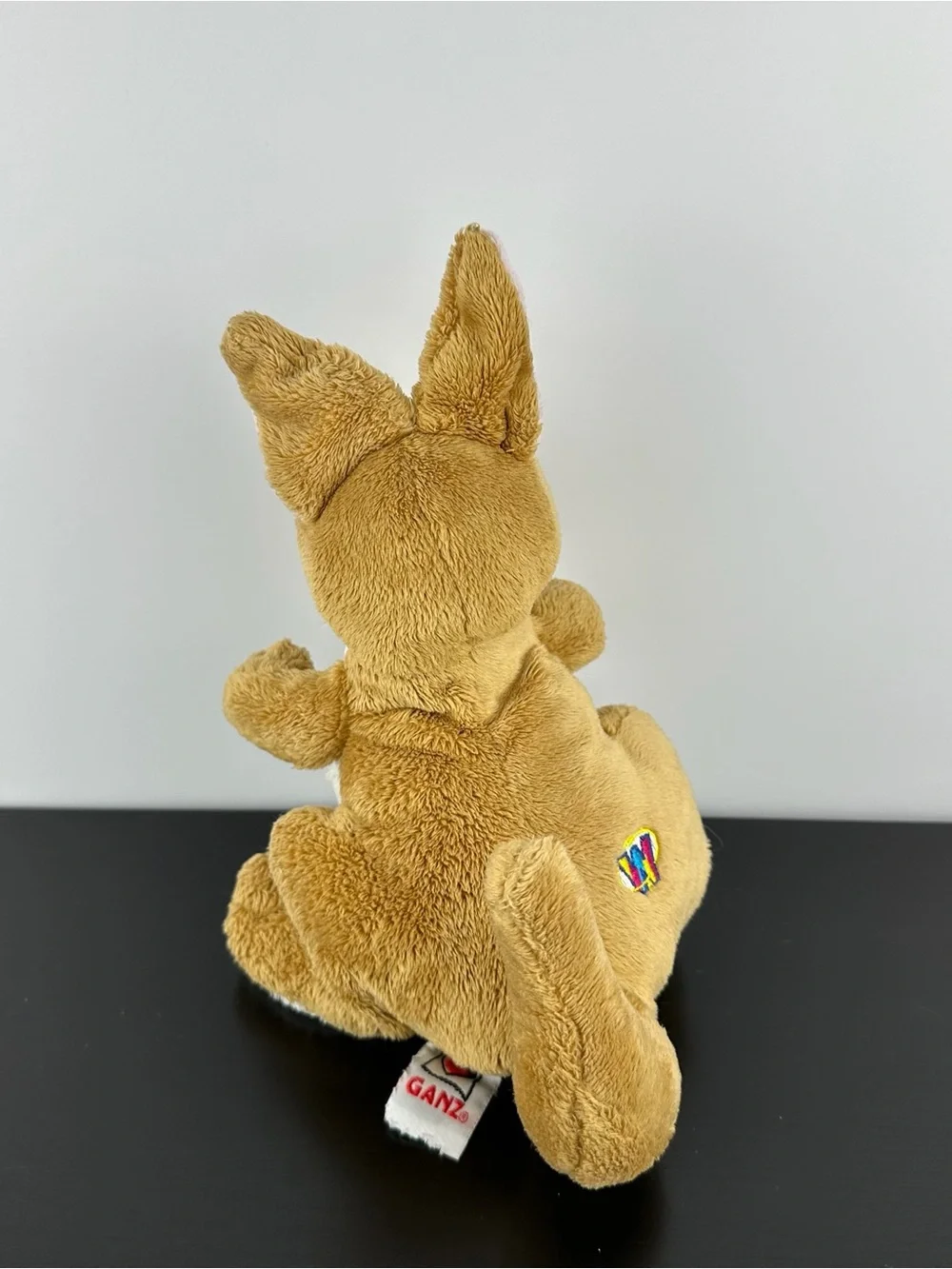 Ganz Webkinz Kangaroo 9" Brown White Plush Stuffed Animal Web Kinz No Code - Picture 3 of 4